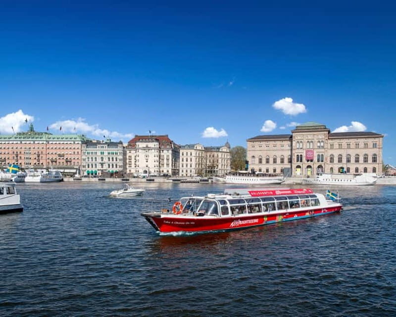 Stockholm: Royal Bridges & Canal Boat Tour with Audio Guide - The Audio Guide Experience
