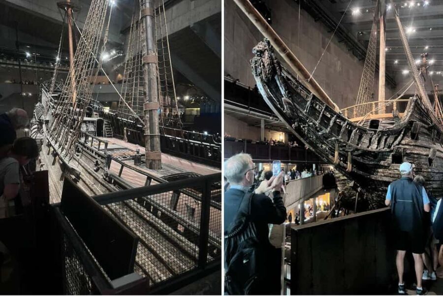 Stockholm: Vasa Museum, Vrak & Canal Live Guided Boat Tour - Practical Details and Logistics