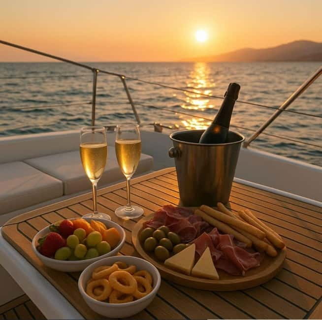 Sunset Aperitif on a Boat  Castro - What You Can Expect: A Step-by-Step Breakdown