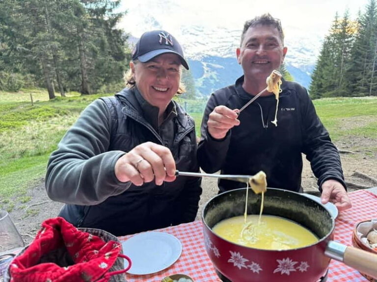 Sunset Hike with Cheese Fondue in Wengen - The Itinerary in Detail