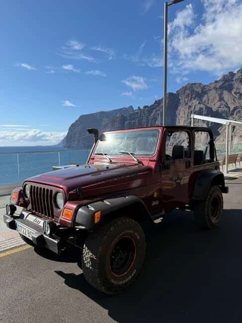 Tenerife: Coastal tour in a Jeep Wrangler to Los Gigantes and the South Coast - Scenic Village and Coastal Views