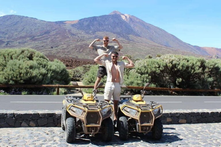 Tenerife: QUAD excursion TEIDE volcano ONLY doble quad - What You Can Expect from the Tour