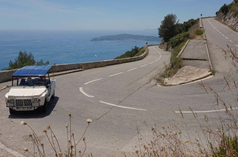 Tour in a vintage Méhari between Nice, Eze, and Monaco on the Côte d'Azur - Authenticity and Local Stories