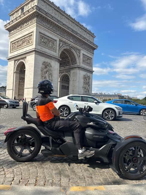 Tour of Paris in a 3-wheel Can-Am Ryker  The exclusive experience in Paris - Final Thoughts