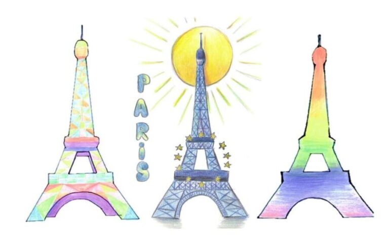 Trocadéro: Eiffel Tower coloring workshop for children - The Experience Itself: What to Expect