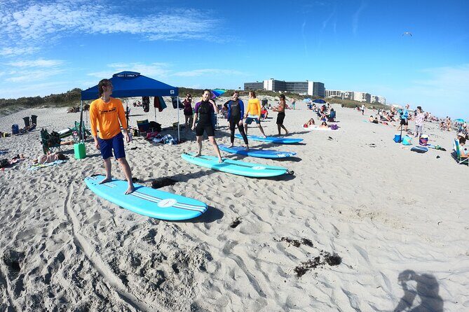Two- Hour Group Surfing Lesson in Cocoa Wrightsville Beach, NC - The Itinerary: What to Expect?