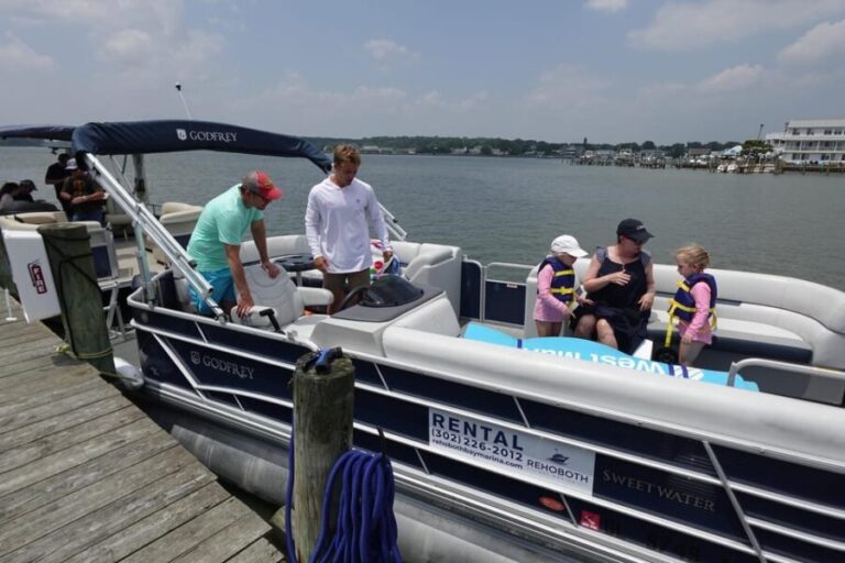 Ultimate Pontoon Boat Rental in Chincoteague Island, VA - What to Expect from Your Day on the Water