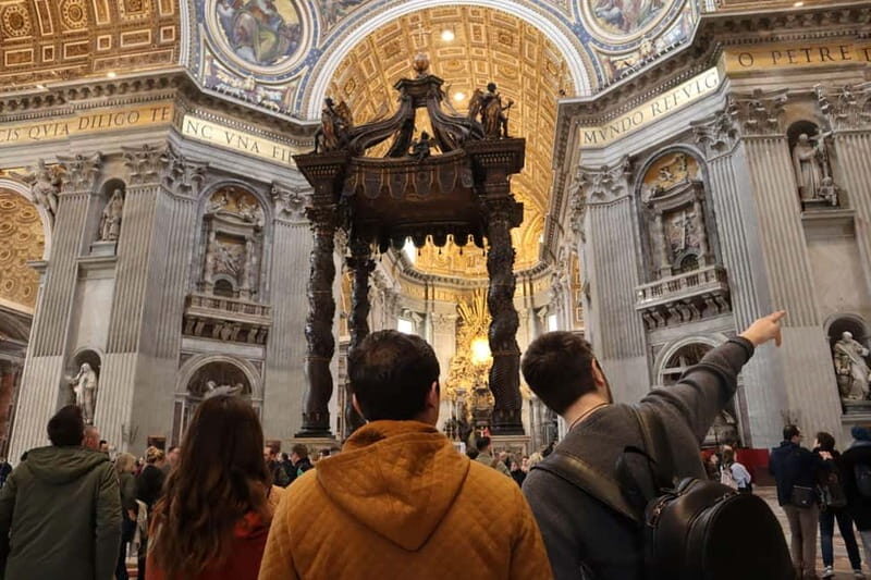 Vatican: St. Peter Basilica Express Guided Tour - The Itinerary: What You’ll See and Experience