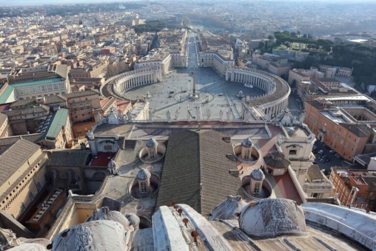 Vatican: St. Peters Basilica & Dome Ticket with Audioguide - What You Can Expect from the Tour