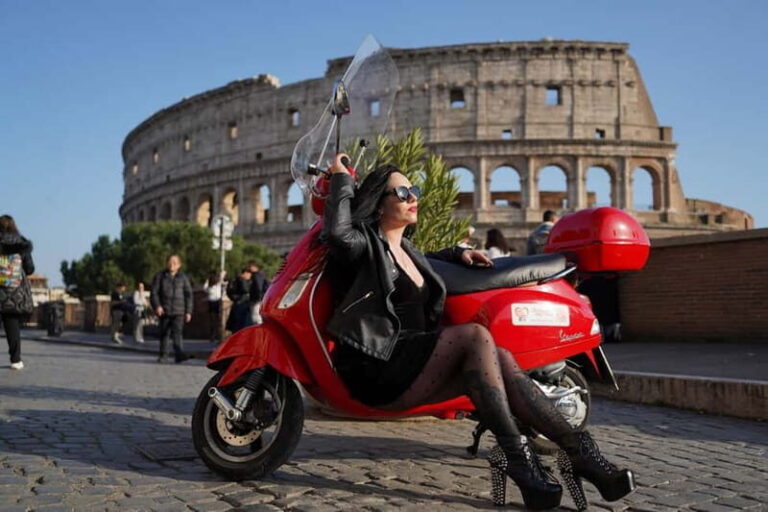 Vespa city tour in Rome with two different routes - Detailed Breakdown of the Itinerary