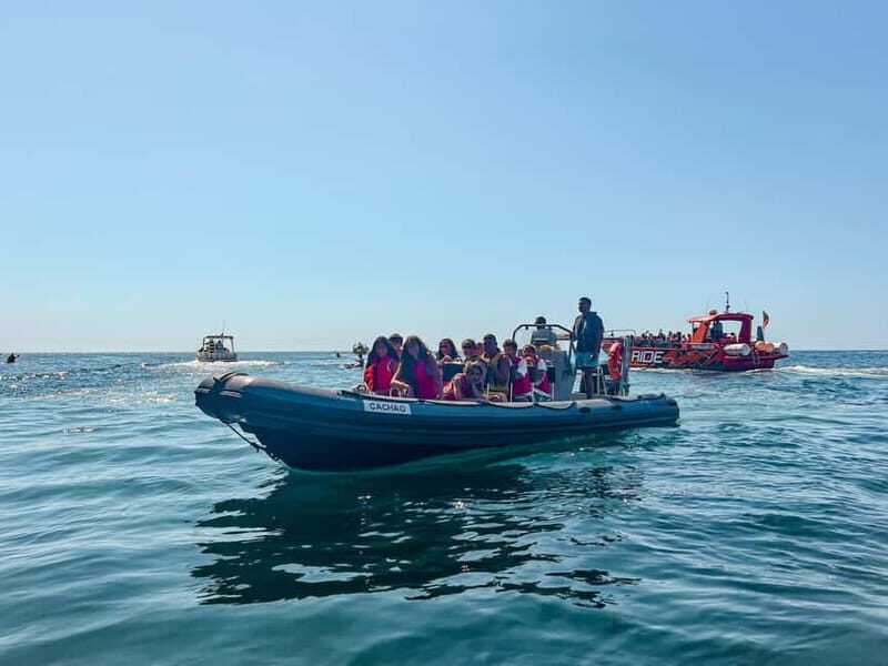 Vilamoura: Private Benagil Cave Tour Swim Stop - The Experience Onboard