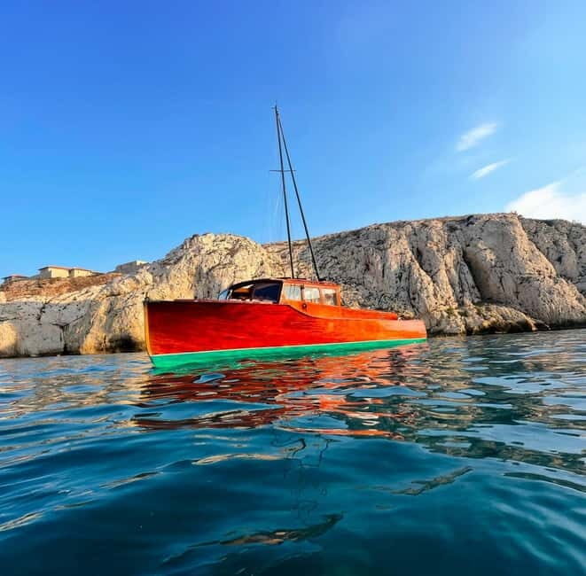 Vintage boat tour of Marseille - small groups (5h) - Scenic Sail Along Marseille’s Coastline