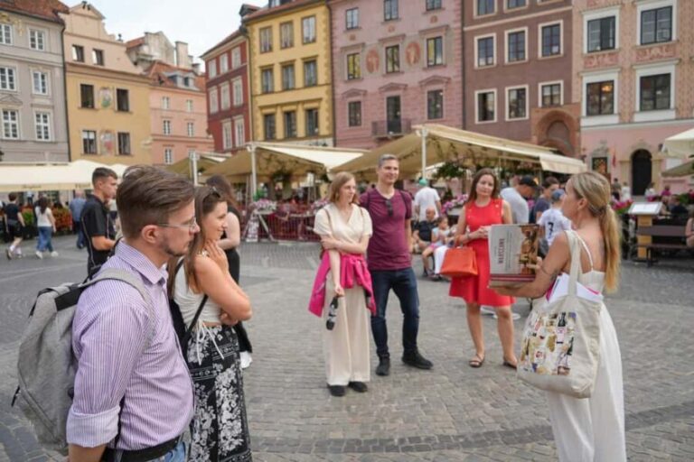 Warsaw: Old Town Walking Tour with Vistula River Cruise - Transition to Modern Warsaw