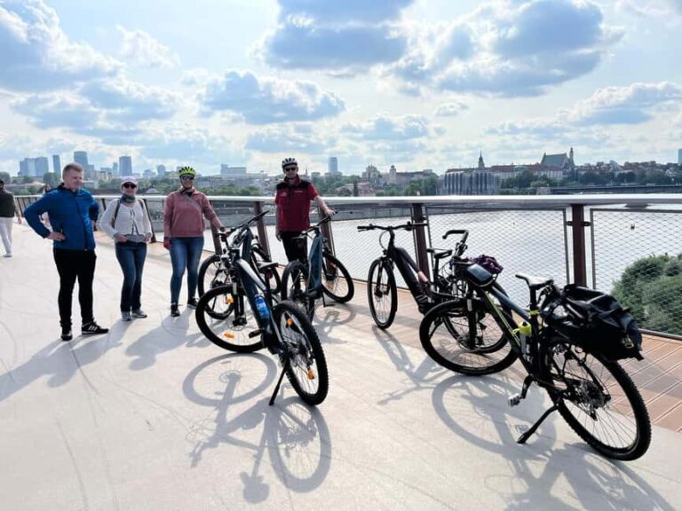 Warsaw: Ride with Chopin, 3h E-Bike Tour with Guide - Practical Tips for Participants