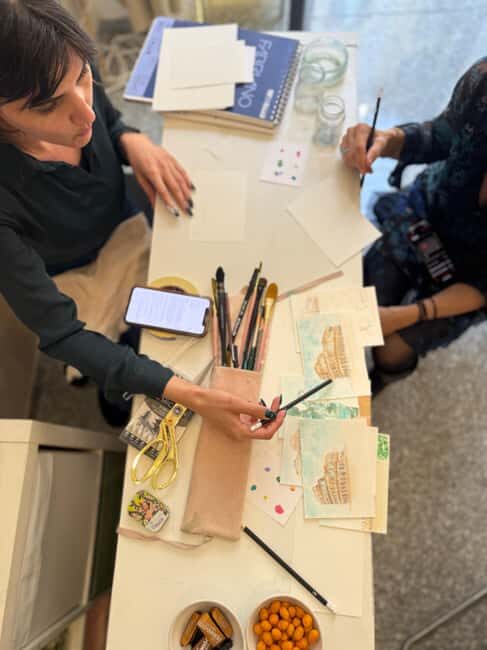 Watercolor in Rome: Create Your Own Hand-Painted Souvenir - Final Thoughts