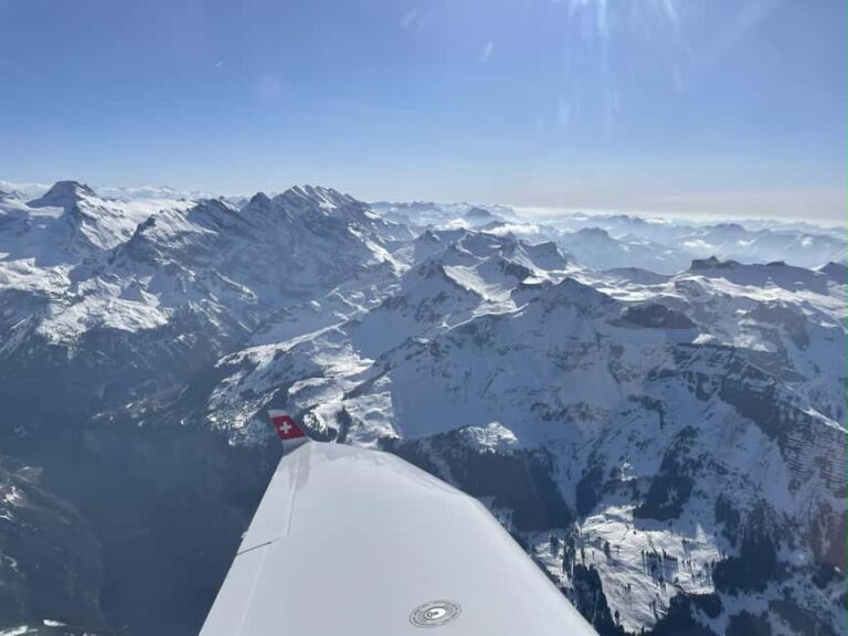 Zurich Region: Private Aerial Tour over the Swiss Alps - Overview of the Experience
