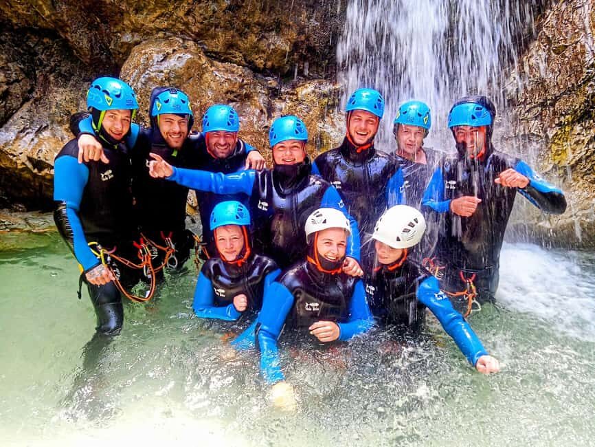 100% WET EXPERIENCE 3-Hour Beginner's Canyoning Trip - Detailed Breakdown of the Itinerary