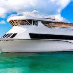 100ft 200 passenger 3 story mega yacht w open bar at Bayside - A Closer Look at the Itinerary