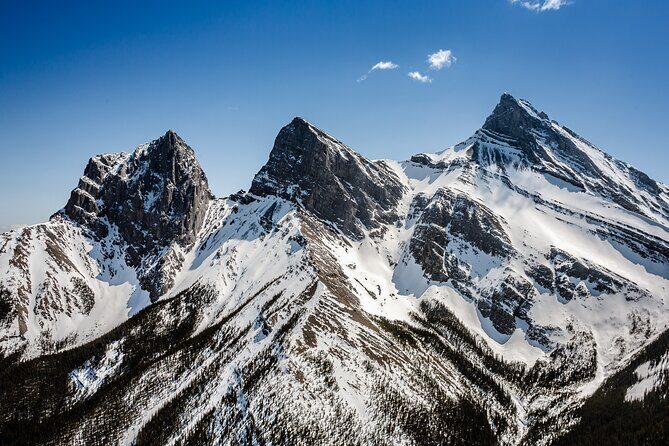 25-Minute Helicopter Adventure in Three Sisters Canmore - The Itinerary in Detail