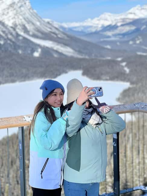 Abraham ice bubble lake/Sunwapta Falls Peyto Lake Bow Lake - Who Will Love This Tour?