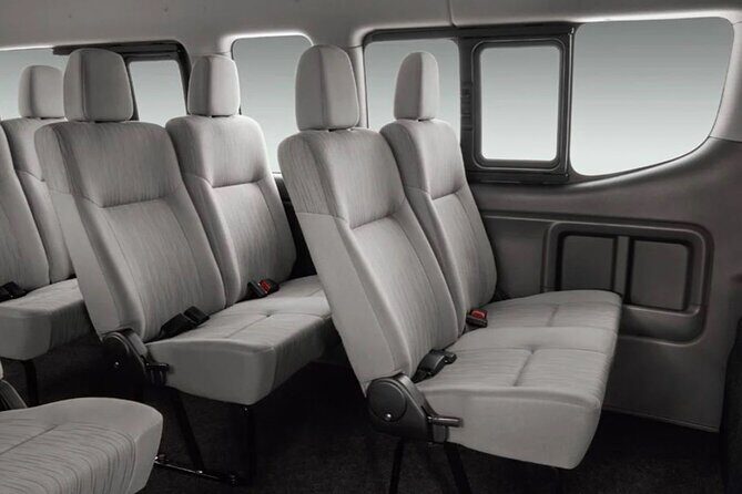 Airport transfer, 12 passenger minivan - What to Expect During the Ride