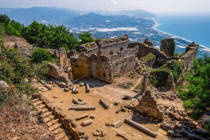 Alanya: Ancient Ruins & Hidden Coves of Gazipaa w/ Cave - First Stop: Syedra Ancient City