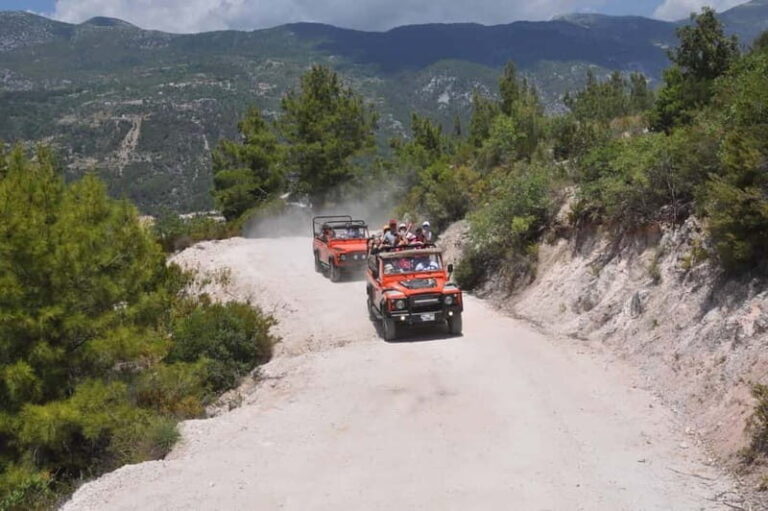 Alanya Jeep Safari: Dim Cave, River & Nature Adventure - Detailed Breakdown of the Itinerary