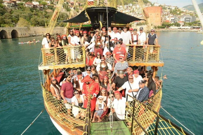 Alanya: Pirate Boat with Lunch and Unlimited Drinks - Duration & Flexibility