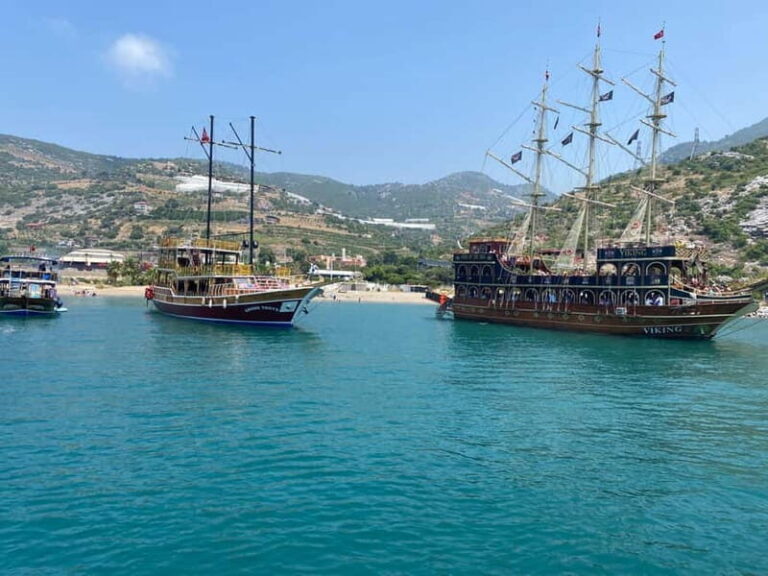 Alanya: Pirate Boat with Pickup, Lunch, & Unlimited Drinks - The Itinerary and What to Expect