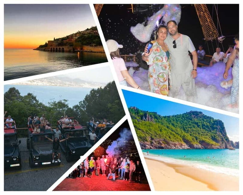 Alanya: Sunset Party Boat, Jeep, Cleopatra Beach & Dinner - Why This Tour Offers Great Value