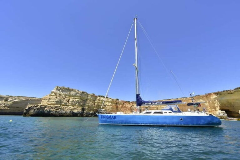 Albufeira: 2h Private Yacht Charter - The Itinerary in Detail