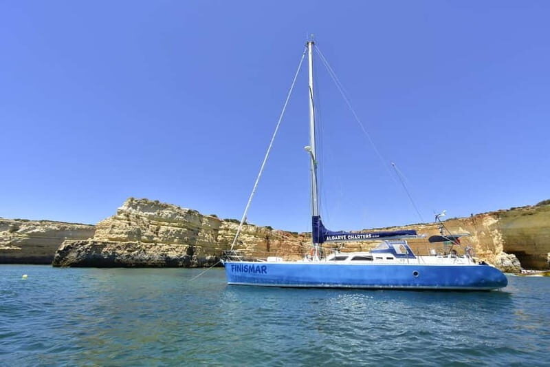 Albufeira: 2h Private Yacht Charter - The Itinerary in Detail