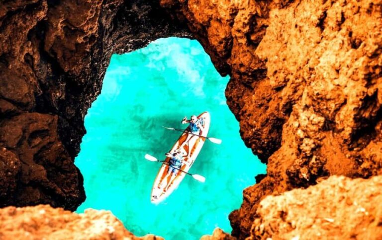 Albufeira: Hidden Beaches & Cliffs Guided Kayak Cave Tour - FAQ