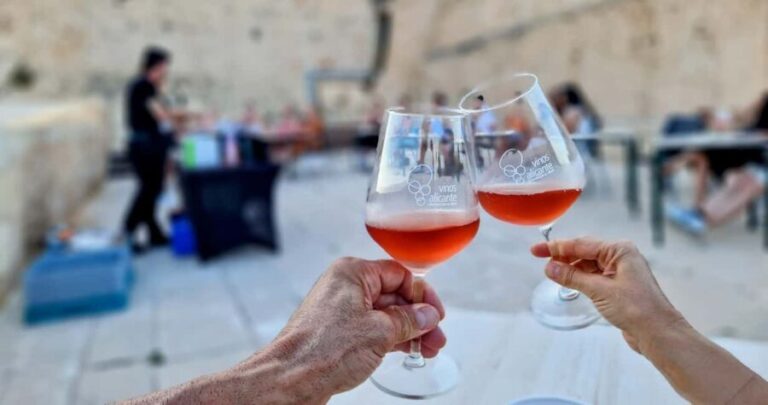 Alicante: Santa Bárbara Castle Alicante Rosé Wine Tasting - What to Expect During the Tour