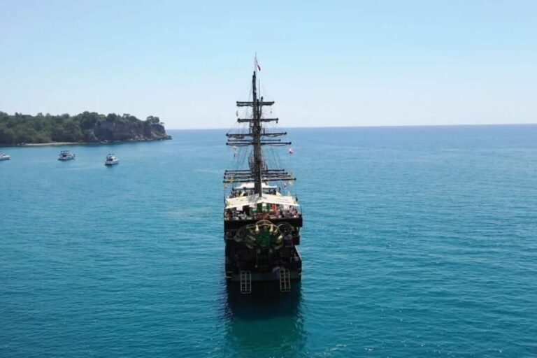 All-Inclusive Alanya Pirate Boat Trip with Transfer. - The Scenic Route and Major Stops