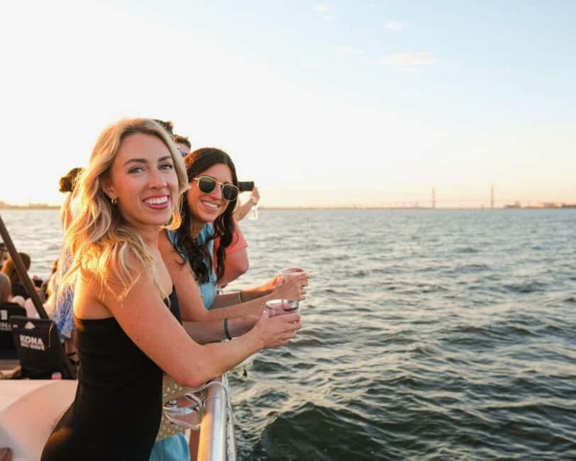 Aloha Wednesday Charleston Sunset Sail - Drinks Included - Setting Sail from Shem Creek
