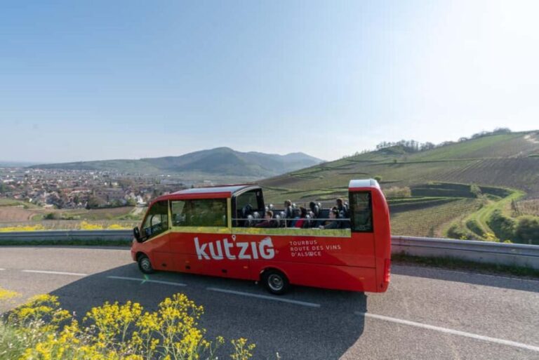 Alsace Wine Route: tour in a convertible bus with multiple stops - The Sum Up