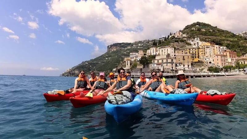 Amalfi: Kayak-Snorkel to Pandora Cave, Hidden Beach & Drinks - What’s Included and Why It Matters