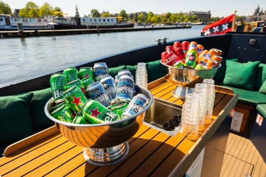 Amsterdam: Guided Open Boat Cruise Unlimited Drinks Option - Experience Overview: What to Expect