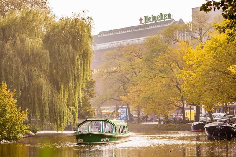 Amsterdam: Heineken Branded Canal Cruise inc 1 drink &Snacks - The Pros and Cons of the Heineken Canal Cruise