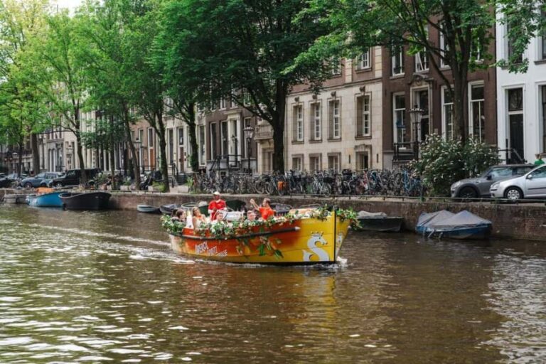 Amsterdam: New & Original Aperol & Limoncello Spritz Cruise - Highlights of the Itinerary