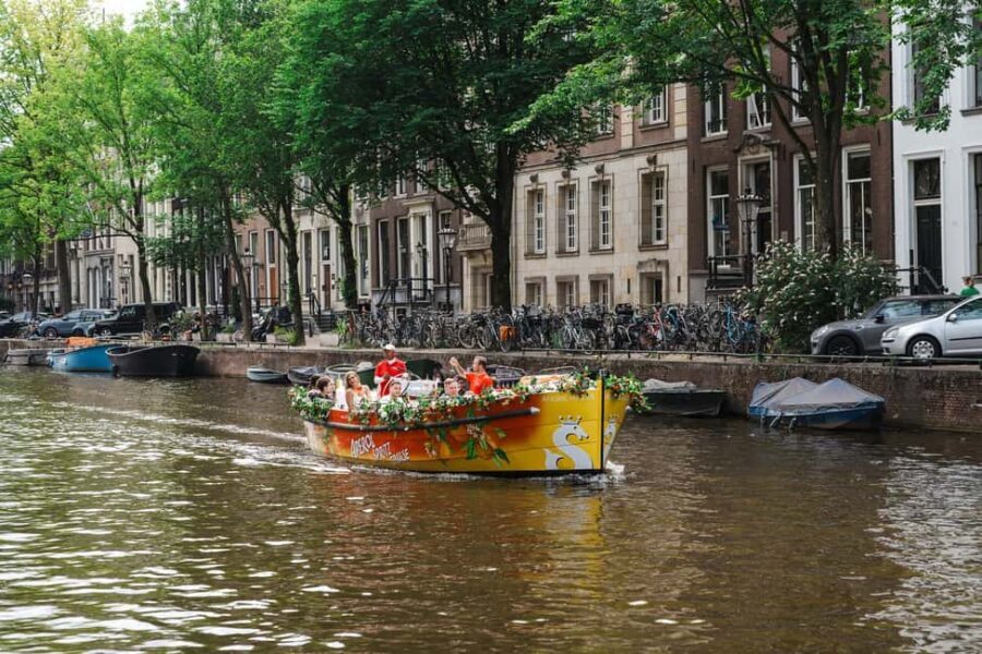 Amsterdam: New & Original Aperol & Limoncello Spritz Cruise - Highlights of the Itinerary