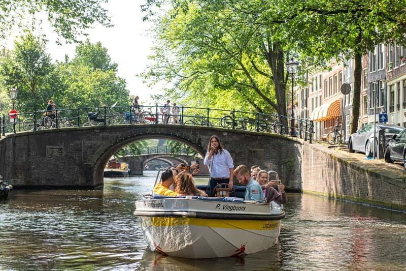Amsterdam: Open Boat Canal Cruise (with Free Spritz Option) - What to Expect During the Tour