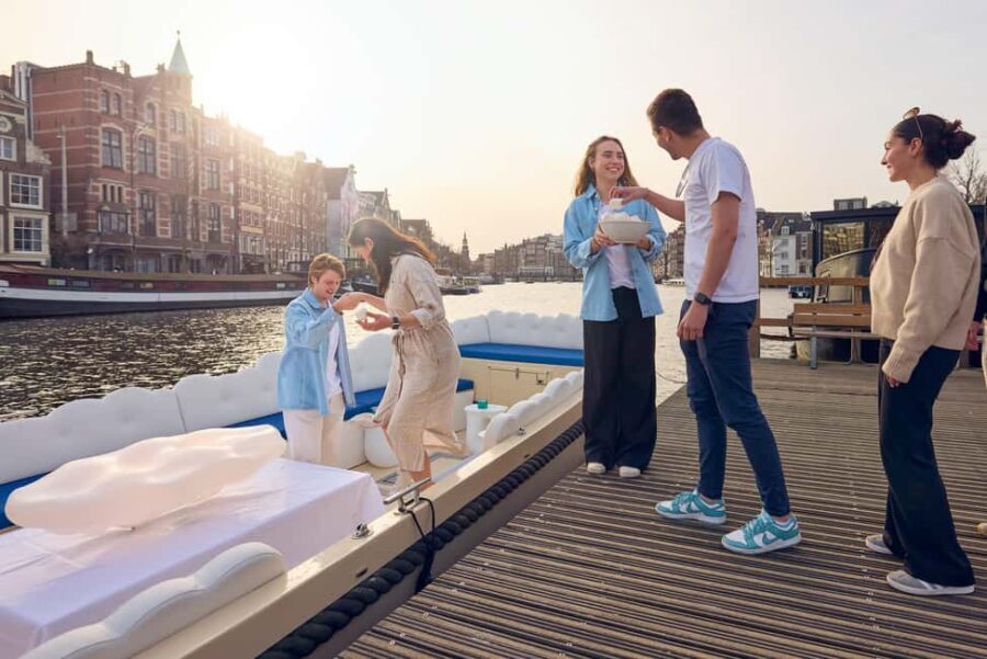 Amsterdam: Smoke Friendly Cannabis Cruise on Cloud Boat - An In-Depth Look at the Experience