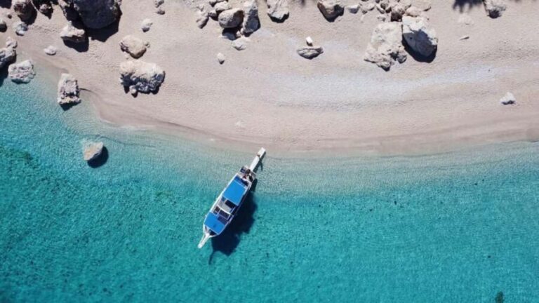 Antalya/Kemer: Adrasan Porto Genoese Boat Trip w/Mud Baths - What to Expect from the Tour