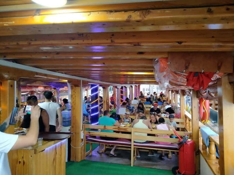 Antalya Pirate Boat: Düden elalesi, Swim & Foam Party - The Boat & Crew: Friendly & Organized