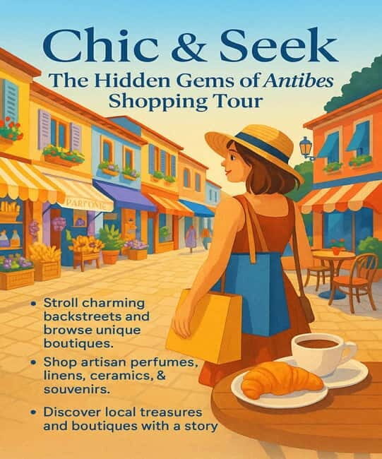 Antibes Like a Local: A Chic & Seek Shopping Adventure - A Tour That Goes Beyond Typical Shopping