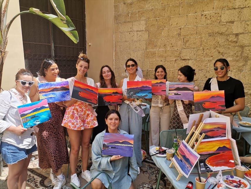 Art Workshop in Naples city centre with Aperitif - Why the Price Offers Good Value