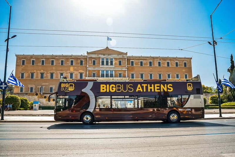 Athens: Big Bus Hop-on, Hop-off Tour by Open-Top Bus - How the Itinerary Works