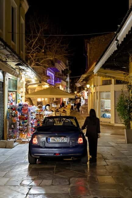 Athens by Night, a Magical Mini Cabrio Tour under Acropolis - The Itinerary Breakdown